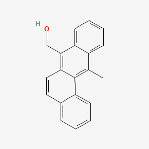 molecular formula C20H16O B1218729 7-Hydroxymethyl-12-methylbenz[a]anthracene CAS No. 568-75-2