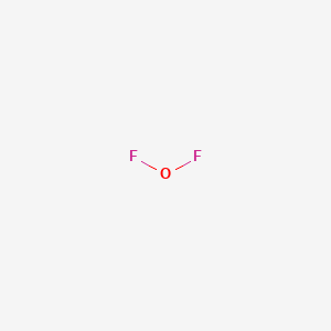 molecular formula OF2<br>F2O B1218731 Oxygen difluoride CAS No. 7783-41-7