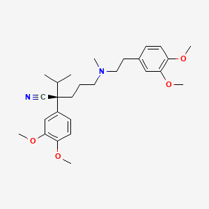molecular formula C27H38N2O4 B1218737 Dexverapamil CAS No. 38321-02-7