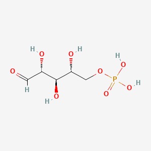 molecular formula C5H11O8P B1218738 Ribose-5-phosphate CAS No. 3615-55-2