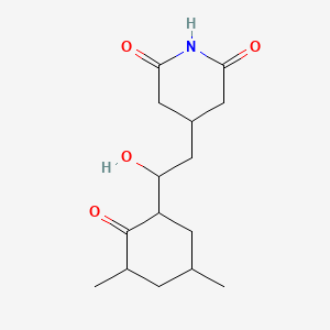 4-[2-(3,5-Dimethyl-2-oxocyclohexyl)-2-hydroxyethyl]piperidine-2,6-dione