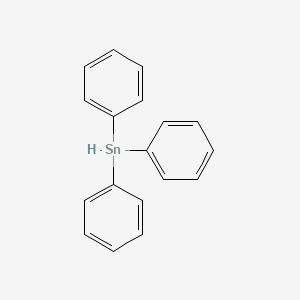 molecular formula C18H16Sn B1218745 Hydridotriphenyltin 
