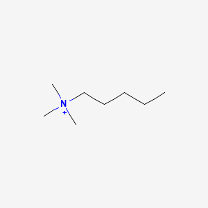 molecular formula C8H20N+ B1218748 Trimethylpentylammonium CAS No. 20064-27-1