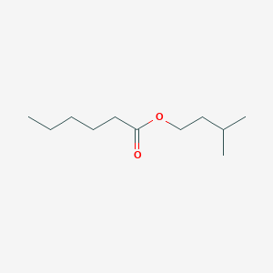 molecular formula C11H22O2 B1218756 Isopentyl hexanoate CAS No. 2198-61-0