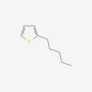 molecular formula C9H14S B1218760 2-Pentylthiophene CAS No. 4861-58-9