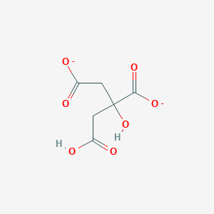 molecular formula C6H6O7-2 B1218766 2-(Carboxymethyl)-2-hydroxybutanedioate 