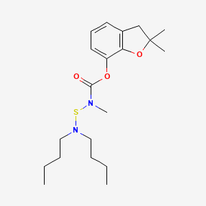 molecular formula C20H32N2O3S B1218777 Carbosulfan CAS No. 55285-14-8
