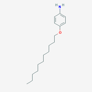 molecular formula C17H29NO B121878 p-Undecyloxyaniline CAS No. 141676-54-2