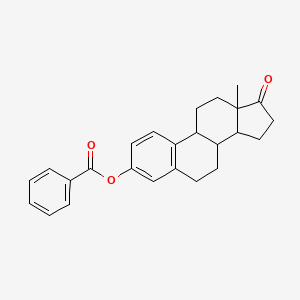 molecular formula C25H26O3 B1218787 Estrone, benzoate 
