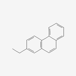 molecular formula C16H14 B1218790 2-Ethylphenanthrene CAS No. 3674-74-6