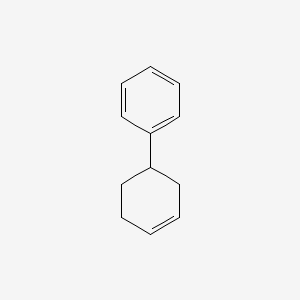 molecular formula C12H14 B1218791 4-Phenylcyclohexene CAS No. 4994-16-5
