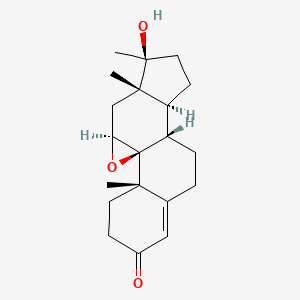 molecular formula C20H28O3 B1218798 UNII-8N05F080H4 CAS No. 1042-33-7
