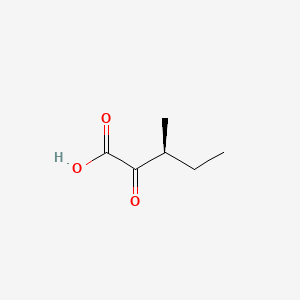 Pentanoic acid, 3-methyl-2-oxo-, (3S)-