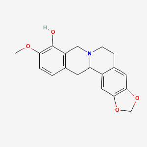 molecular formula C19H19NO4 B1218811 (RS)-Nandinine CAS No. 17388-17-9