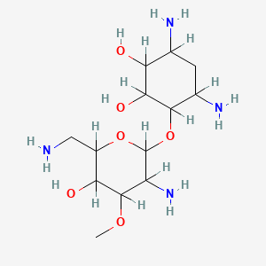 molecular formula C13H28N4O6 B1218812 3'-O-Methylneamine CAS No. 37085-86-2