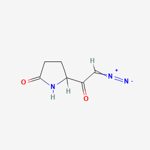 Pyroglutamyl diazomethyl ketone