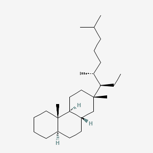 molecular formula C27H50 B1218831 14,15-Secocholestane CAS No. 131896-90-7