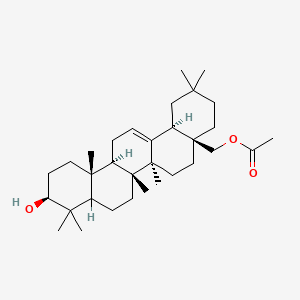 molecular formula C32H52O3 B1218845 28-乙酰氧基红没药醇 CAS No. 51820-71-4