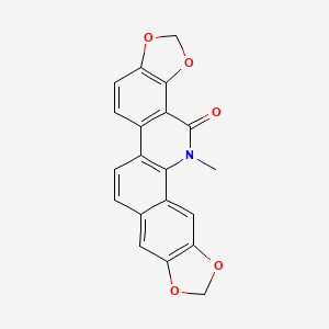 molecular formula C20H13NO5 B1218855 Oxysanguinarine CAS No. 548-30-1