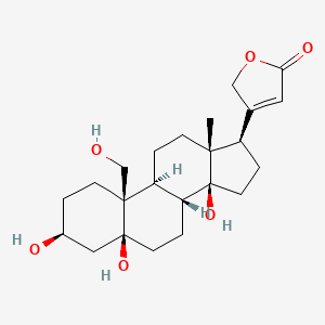 molecular formula C23H34O6 B1218876 Strophanthidol CAS No. 560-54-3