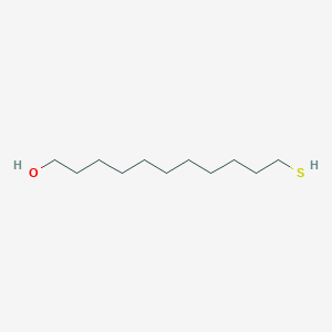 molecular formula C11H24OS B1218877 11-Mercapto-1-undecanol CAS No. 73768-94-2