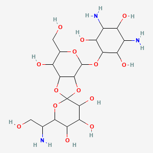 molecular formula C19H35N3O14 B1218887 Antibiotic SS 56C CAS No. 39471-55-1
