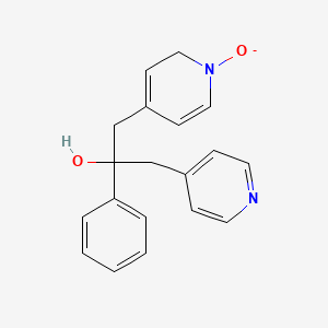 4-[2-Hydroxy-2-phenyl-3-(pyridin-4-yl)propyl]pyridin-1(2h)-olate