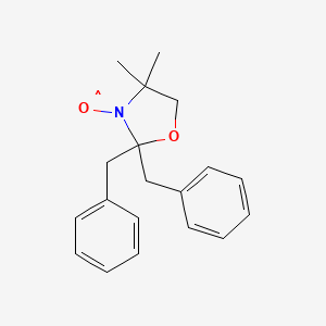 molecular formula C19H22NO2 B1218895 1,3-Diphenyl-2-(5',5'-dimethyloxazolidinyl-N-oxyl)propane CAS No. 73094-36-7
