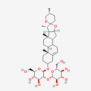 molecular formula C39H62O13 B1218896 Melongoside F CAS No. 94805-85-3