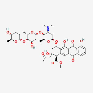 molecular formula C43H55NO16 B1218901 Sulfurmycin E CAS No. 83753-76-8