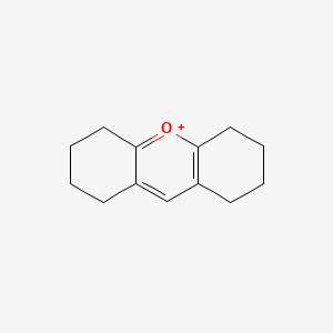 molecular formula C13H17O+ B12189071 1,2,3,4,5,6,7,8-Octahydroxanthylium CAS No. 41044-60-4