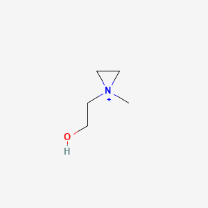 molecular formula C5H12NO+ B1218912 Cyclocholine CAS No. 56049-71-9