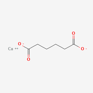 molecular formula C6H8CaO4 B1218920 Calcium adipate CAS No. 7486-40-0