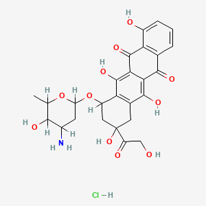 molecular formula C26H28ClNO11 B1218925 14-Oxycarminomycin CAS No. 64248-76-6