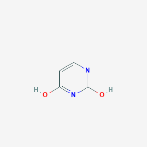 molecular formula C4H4N2O2 B121893 尿嘧啶 CAS No. 144104-68-7
