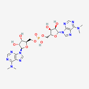 N(6),N(6)-Dimethyladenylyl(3'-5')N(6),N(6)-dimethyladenosine