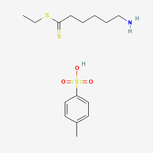 Ethyl 6-ammonium dithiohexanoate-4-toluene sulfonate
