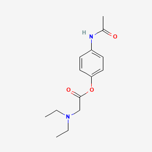 molecular formula C14H20N2O3 B1218958 Propacetamol CAS No. 66532-85-2