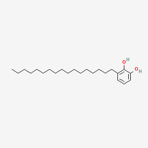 molecular formula C23H40O2 B1218962 3-Heptadecylcatechol CAS No. 5862-27-1