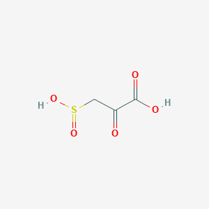 molecular formula C3H4O5S B1218966 3-Sulfinylpyruvic acid CAS No. 88947-38-0