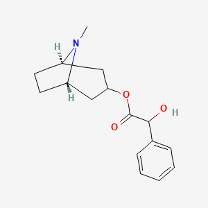 molecular formula C16H21NO3 B1218969 Homatropine CAS No. 87-00-3