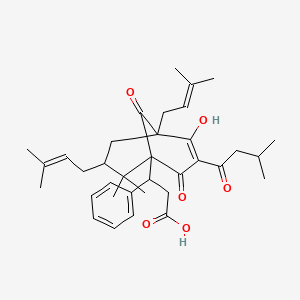 molecular formula C35H46O6 B1218970 Laxifloranone 