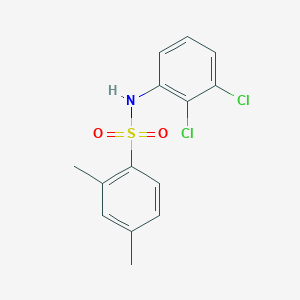 molecular formula C14H13Cl2NO2S B12189755 N-(2,3-dichlorophenyl)-2,4-dimethylbenzenesulfonamide 