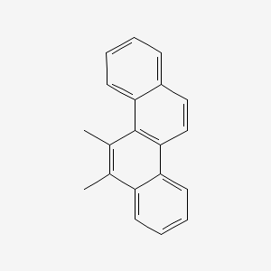 molecular formula C20H16 B1219006 5,6-Dimethylchrysene CAS No. 3697-27-6