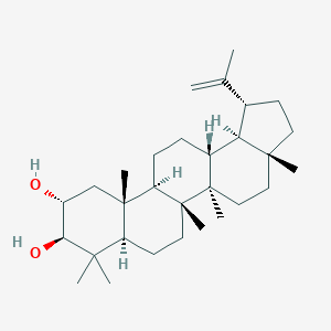 molecular formula C30H50O2 B121903 Lup-20(29)-ene-2alpha,3beta-diol 