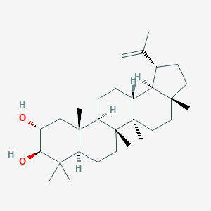 molecular formula C30H50O2 B121903 Lup-20(29)-ene-2alpha,3beta-diol CAS No. 61448-03-1