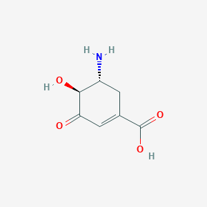 molecular formula C7H9NO4 B1219030 AminoDHS 