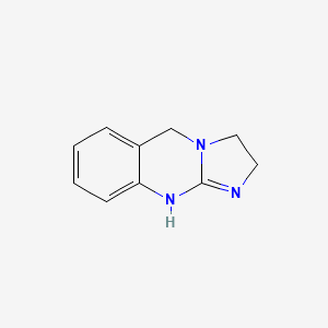 molecular formula C10H11N3 B1219069 1,2,3,5-Tetrahydroimidazo[2,1-b]quinazoline CAS No. 32725-29-4