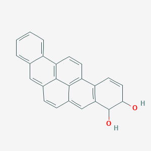 molecular formula C24H16O2 B1219082 3,4-Dihydrodibenzo(a,i)pyrene-3,4-diol CAS No. 80155-83-5