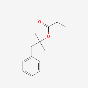 1,1-Dimethyl-2-phenylethyl isobutyrate